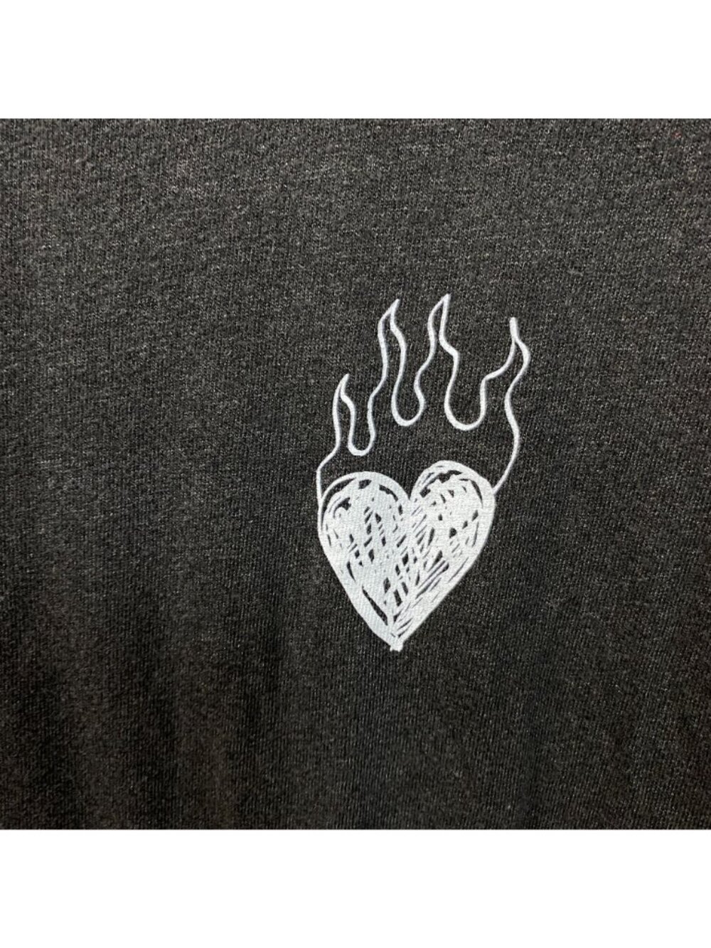Junk Food Clothing Women's Burning Love Original Vintage Style Tee XS - Picture 2 of 4